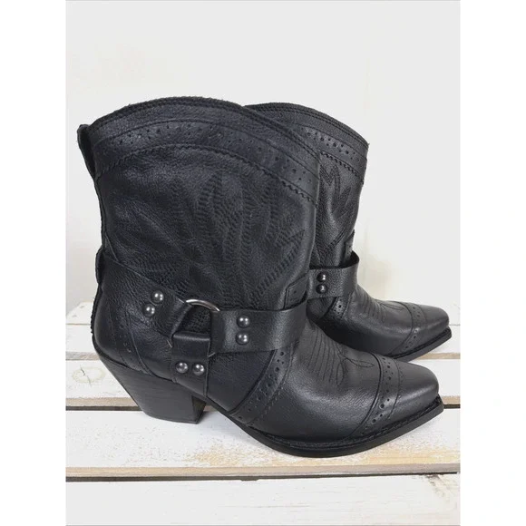 NWT Very Volatile Cascade Black Western Short Boots #1063 Womens 6 - Picture 3 of 6